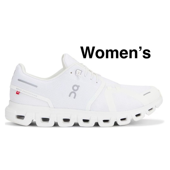 On Running Shoes - On Running Cloud 6 unique color, White / White athletic Sneakers ☠️Original box